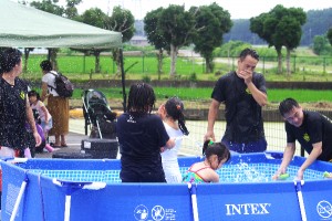 アサフェス2019 水遊びプール